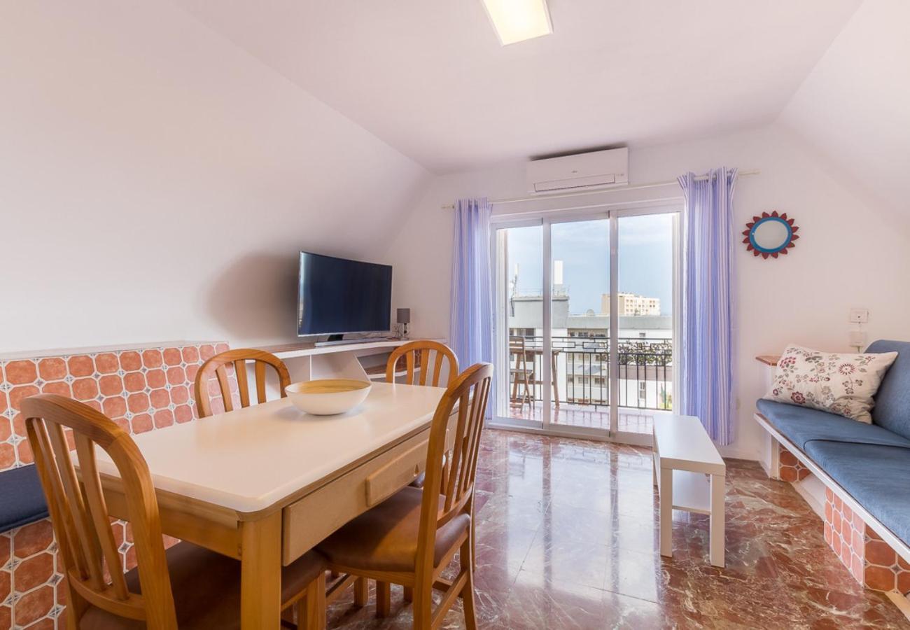 Reformado Apartamento En El Centro Con Vista Al Mar 토레몰리노스 외부 사진