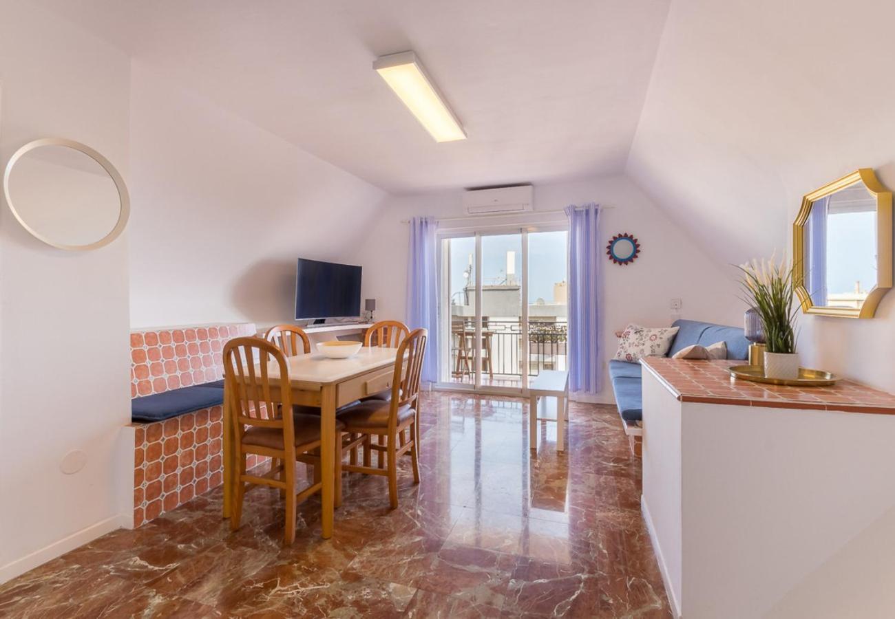 Reformado Apartamento En El Centro Con Vista Al Mar 토레몰리노스 외부 사진